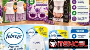 Ambientadores air wick y febreze