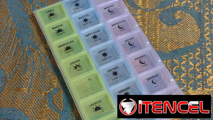 Pastillero para dosificar el medicamento