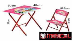 📚 Mesa de estudiante con silla 👧👦 Ideal para niña o niño