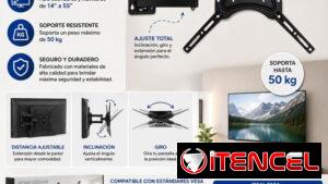 Soporte para TV o monitor 14 a 55" (EyH)
