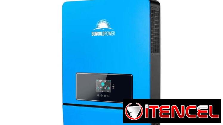 INVERSOR  SUNGOLDPOWER 10000W  2 MPPT INCORPORADOS, FASE DIVIDIDA