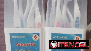 Set de 6 cepillos