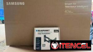 SmartTV Samsung 40" con base giratoria incluída