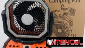 Ventilador recargable f16