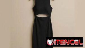 Vestido Midi "PrettyGarden" - Elegancia con un toque Audaz Talla L