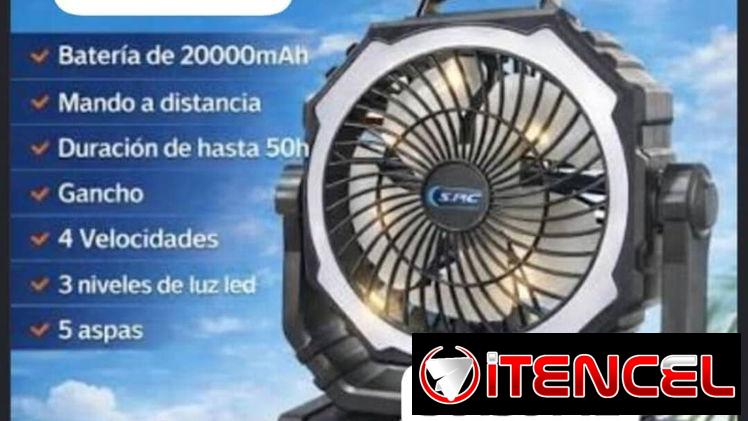 ‼️Ventilador Recargable F6 SPC ‼️