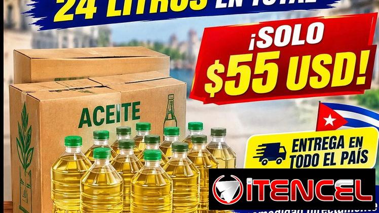 Importación de aceite directamente en Cuba