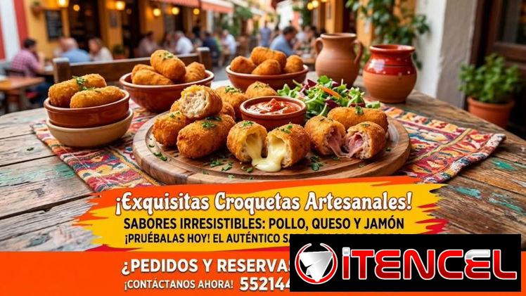 Deliciosas croquetas con un excelente gusto a su paladar 😋