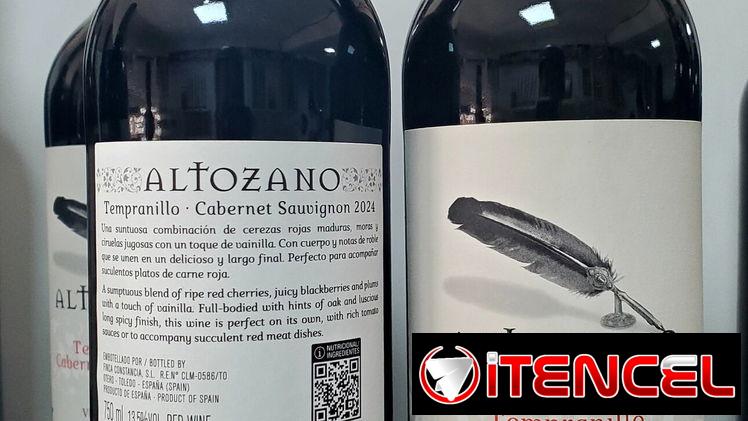 🇪🇸🍷Vino Tinto✒️ ALTOZANO✒️ 🍷Tempranillo-Cabernet Sauvignon🍷