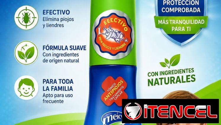 LOCIÓN ANTIPIOJOS PARA NIÑOS