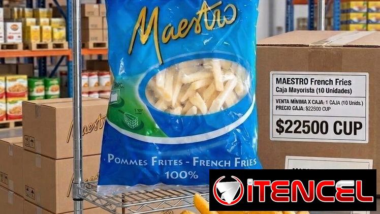Pechuga de pollo y Papas Prefritas