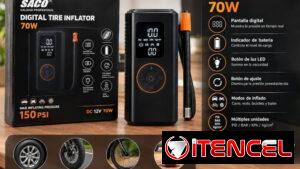 Compresor de aire recargable de 70W (OFERTA)