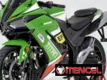 Ganga-Moto deportiva Titán EFI 250CC SOLO  900km, IMPORTADA. -Con chapa y certificó