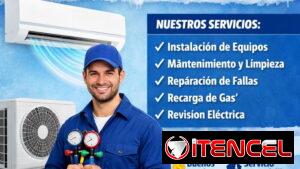 Instalación y reparación de aire acondicionado - Split (Kinetica)