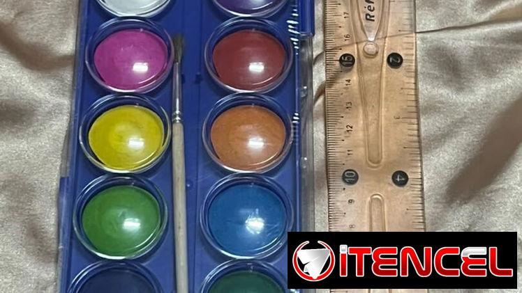 Acuarela 12 Colores (Estuche Azul)