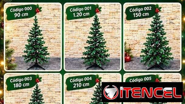 ÁRBOLES DE NAVIDAD (DIFERENTES MEDIDAS Y PRECIOS EN LA DESCRIPCIÓN)