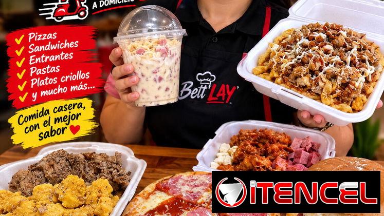 Bett'lay! 🥘🍗 **¿Antojado de algo rico? ¡Te lo llevamos a casa!🍧🍮