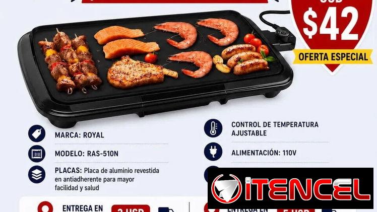 Tetera electrica, plancha de vapor, exprimidor, escurridor