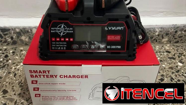 Cargador inteligente 12v 30A