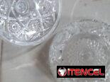 Joyero de cristal tallado