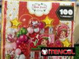 SETS DECORATIVOS DE 100 PIEZAS PARA NIÑA