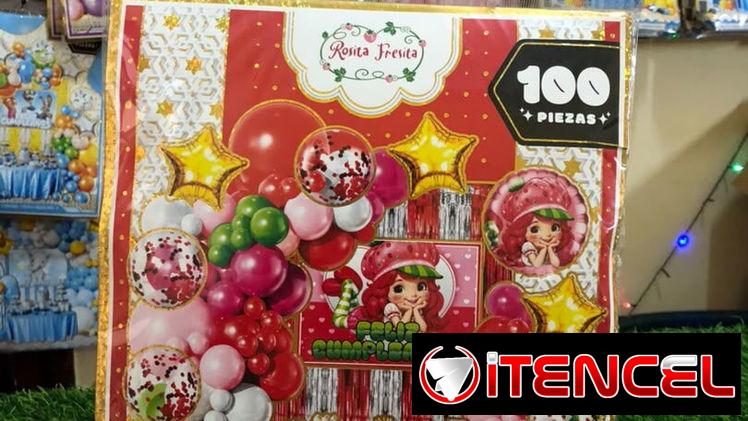SETS DECORATIVOS DE 100 PIEZAS PARA NIÑA