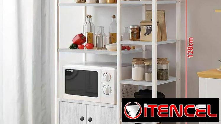 💁‍♀️Estantes de cocina Metal con pvc  Medidas : 80 x 30 x 128 cm altura  💵$145