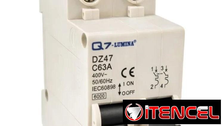 Breakers Eléctrico C63A