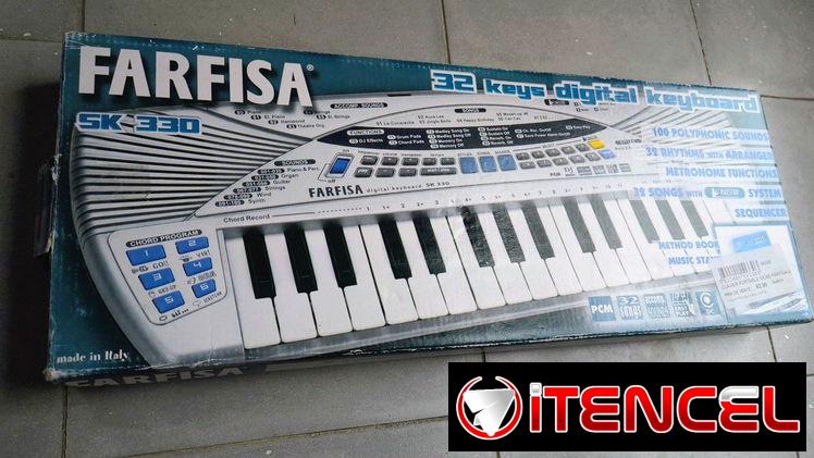 Piano FARFISA 32 teclas baterias 6*AA o corriente, 50 USD, Vedado — foto 1