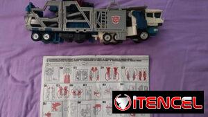 Juguete Transformers Optimus Robot - Camión (de uso)