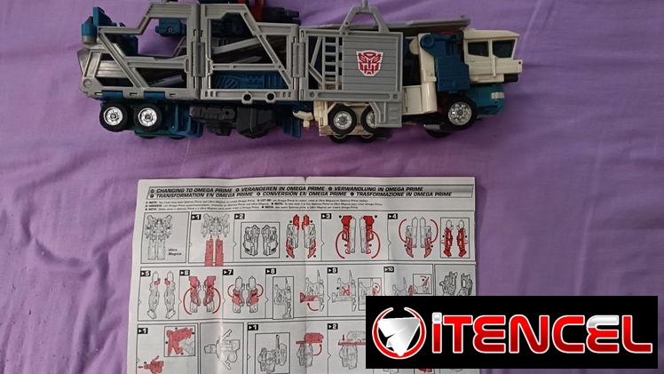 Juguete Transformers Optimus Robot - Camión (de uso)