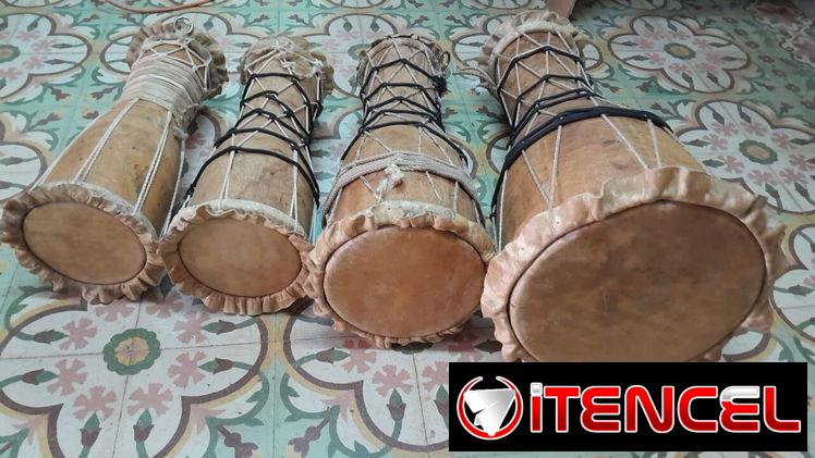 Tambores Abericola listos para estudiar o consagrar