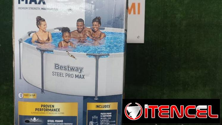 Piscina Bestway Steel Pro Max 3.05 m de diámetro x 76 cm