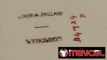 🪞 Plato Heraldico: Wedgwood 🇬🇧 (c. 1910) – Tel: 5358 0956 – Vedado