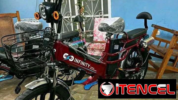 Bicicleta eléctrica, marcas UNIZUKI, INFINITY y BUCATTI