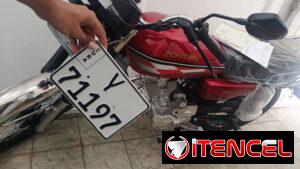 Moto combustión Zonzen 150cc con chapa y circulación