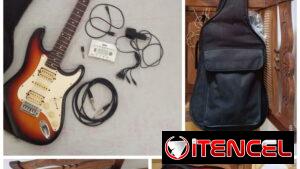 Guitarra Electrica con accesorios