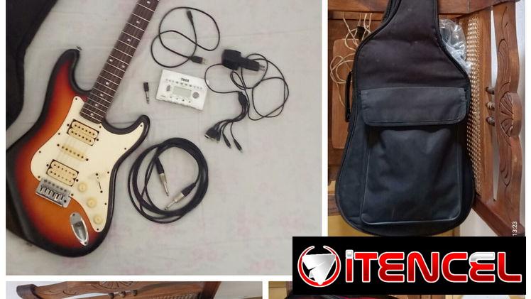 Guitarra Electrica con accesorios