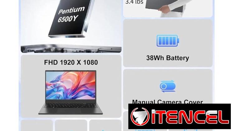 LAPTOP ARCBUC 15.6" - 8GB RAM + 128GB SSD ARC-NCS154Y1 — foto 2
