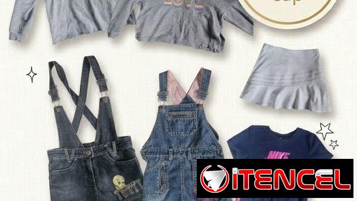 Paca de ropa de niños