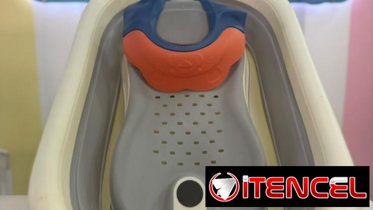 Palangana + vicera de  baño para bebé