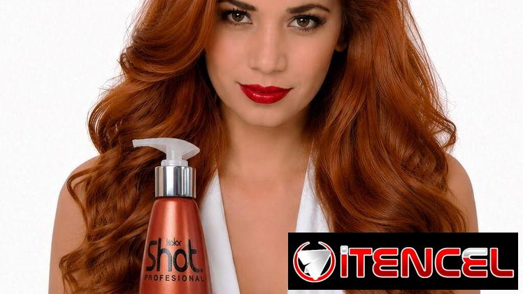 Kolor Shot Kit Shampoo Matizador Cobrizo 300 ml y Mascarilla Tonos Cobrizos 150 ml