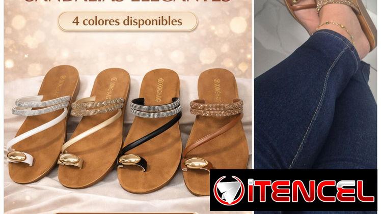 Sandalias con estilo casual y elegante