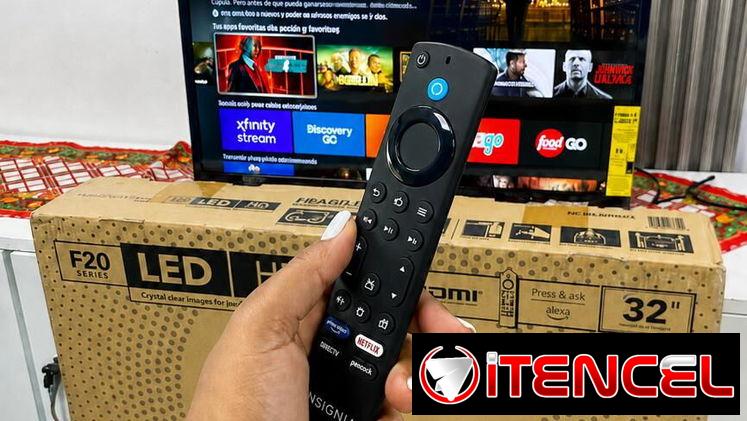 TV Insignia Fire TV 32" con soporte