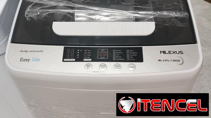 Lavadora automática Milexus de 7.5 kg