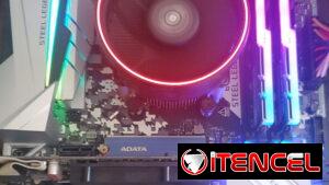 SE VENDE KIT AMD ASROCK B450M-STEEL LEGEND CON EL RYZEN 7 1700 Y 8 GB RAM DISIPADA CORSAIR VENGANCE LPX NUEVO 5-278-7004