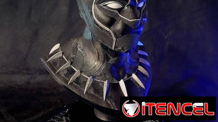 🖤 ¡JOYA DE COLECCIÓN: BUSTO DE BLACK PANTHER ÚNICO! 🐾🔥 A LA VENTA EN LA HABANA, CUBA📍 — foto 3