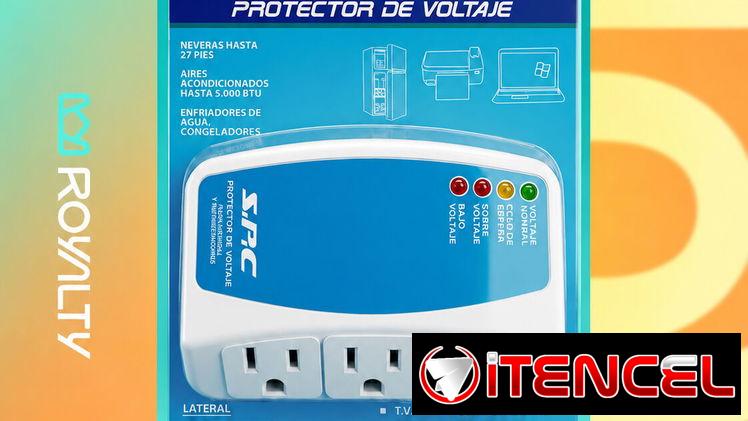 Protector de Voltaje Triple 110v   14 USD