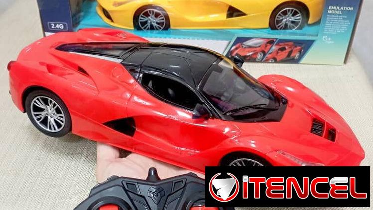 *CARRO LAMBORGHINI CONTROL REMOTO*  🏷️ ✓Pila de litio y dos pilas incluídas  ✓30 cm de largo y 7 cm alto