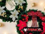 Corona decorativas para navidad (mo)